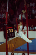 649024 Men's Gymnastics, Rings A4 Photo Print