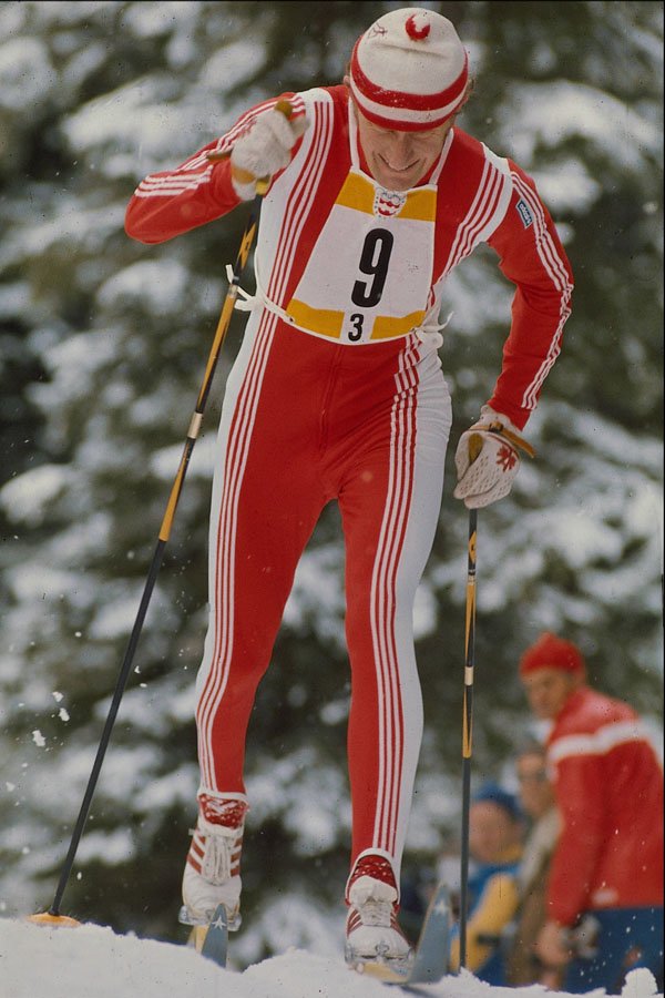 649028 Skiing, Nordic Cross Country A4 Photo Print
