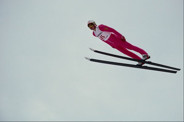 649033 Ski Jumping, Men's 90m Jump A4 Photo Print