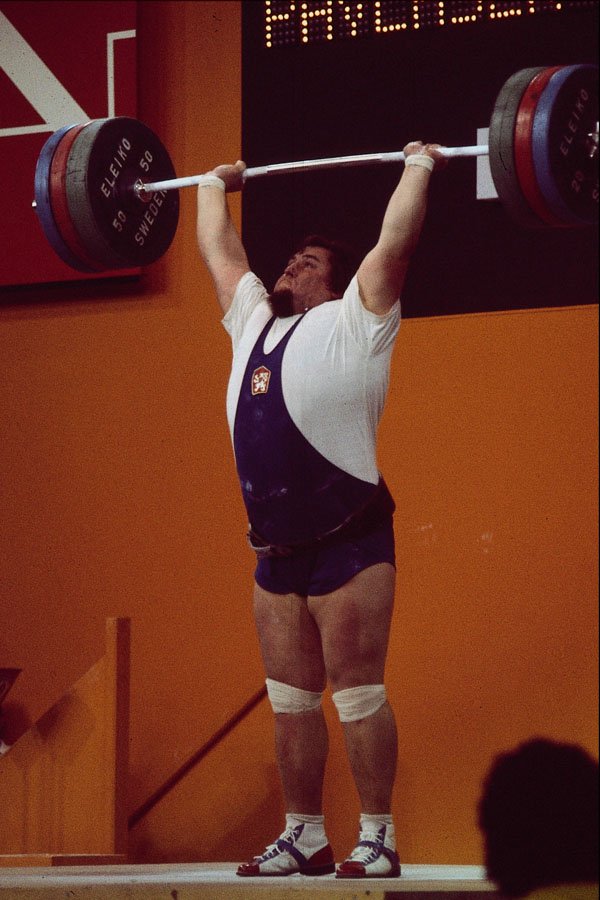 649035 Weightlifting, Super Heavyweight Class A4 Photo Print