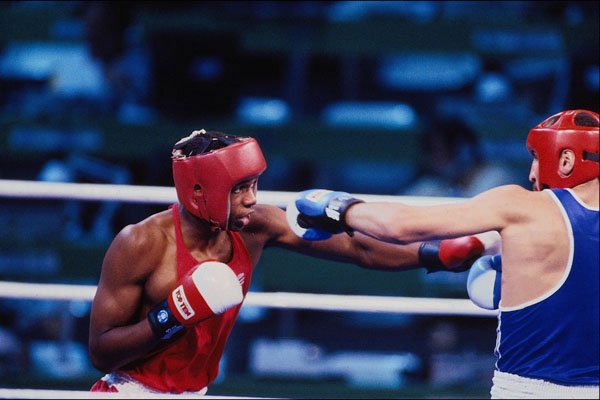 649041 Boxing, Chris Bird, U.S.A. A4 Photo Print
