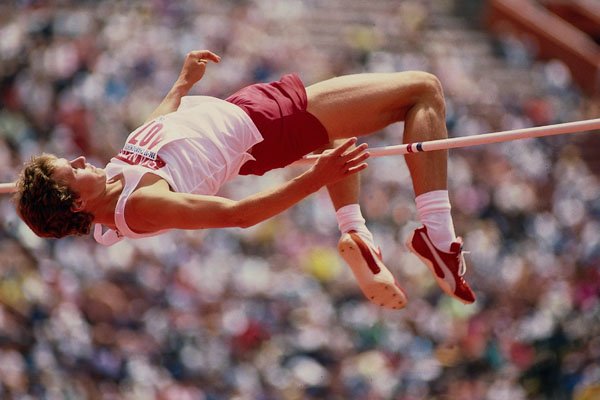 649042 High Jumper A4 Photo Print