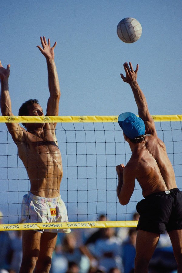 649043 Beach Volleyball A4 Photo Print