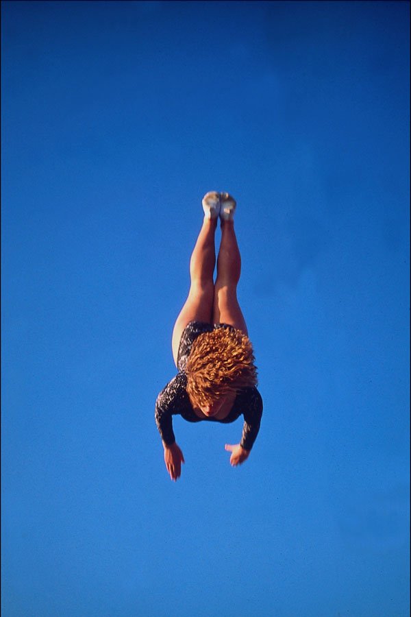 649050 Trampolinist, England A4 Photo Print
