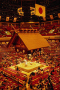 649075 Spring Sumo Tournament, Kokugikan Stadium, Tokyo, Japan A4 Photo Print