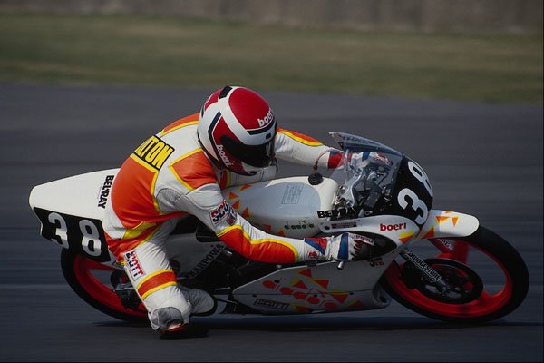 649084 Action Motorcycle Road Race A4 Photo Print