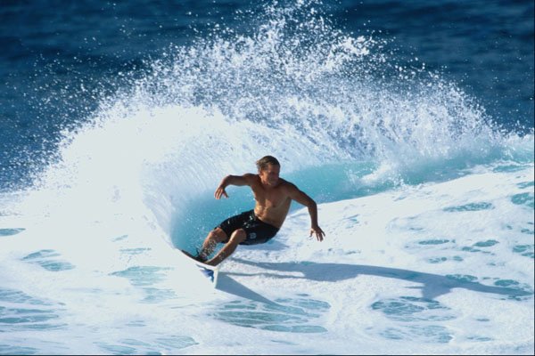 649090 Hawaiian Surf Cutback A4 Photo Print