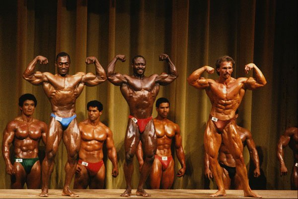 649096 Bodybuilding Competition, Wembly Conference Center A4 Photo Print