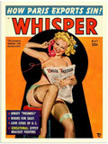 65 whisper glamour magazine cover 2 Vintage Advert A4 Photo Print