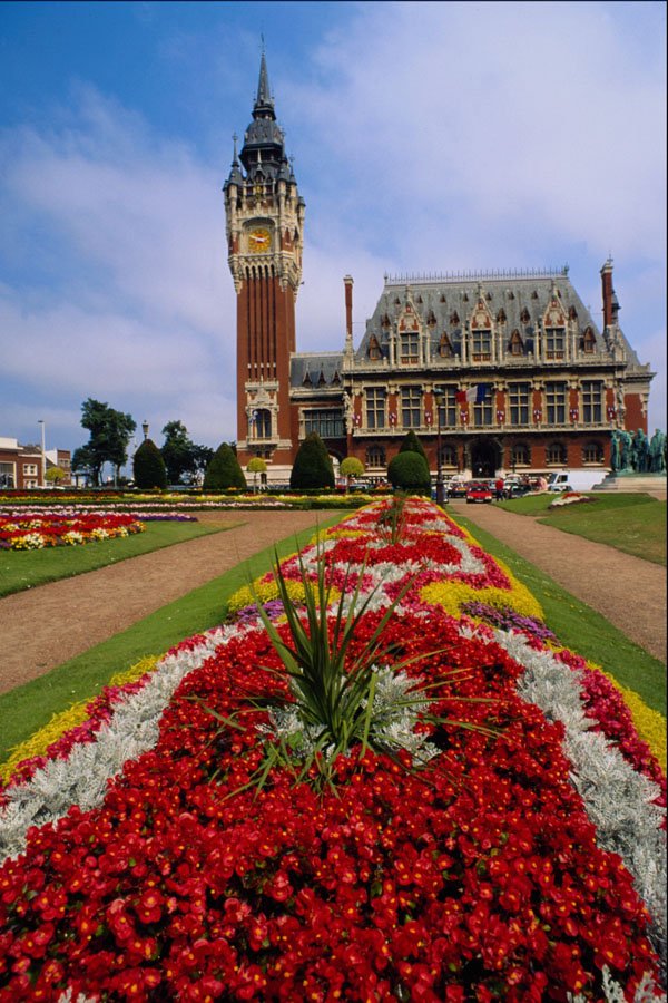 650028 Town Hall, Calais, France A4 Photo Print