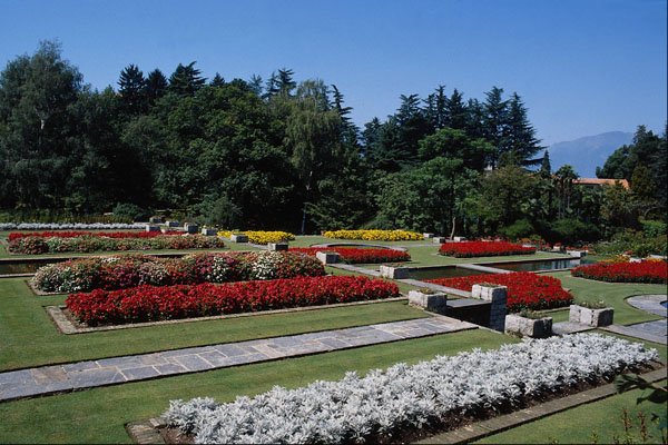 650074 Botanical Gardens Of Villa Tranto On Lake Maggiore, Italy A4 Photo Print