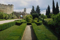 650090 Garden Of Convento De Ordem Christo, Tomar, Portugal A4 Photo Print