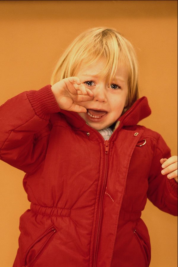 651002 Little Girl Crying A4 Photo Print