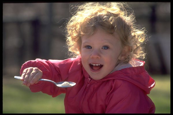 651012 Children Love Ice Cream And Maple Syrup A4 Photo Print
