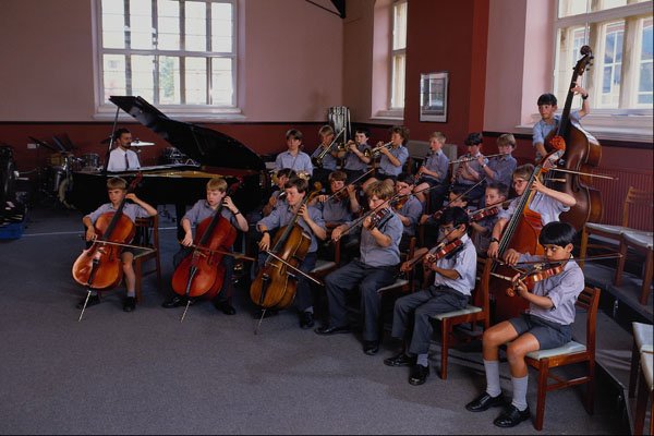 651019 School Orchestra, Monmouth A4 Photo Print