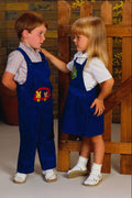651033 Boy And Girl By Garden Gate A4 Photo Print