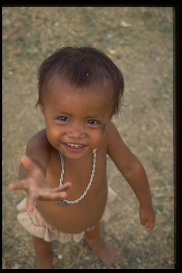 651046 Cambodian Child, Cambodia A4 Photo Print