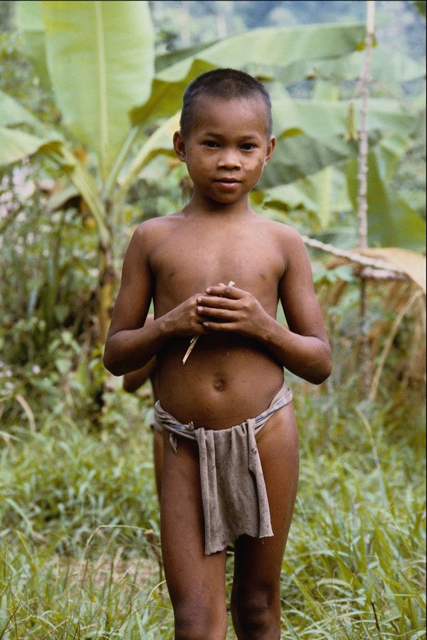 651050 Taut Batu Native Boy, Palawan, Philippines A4 Photo Print