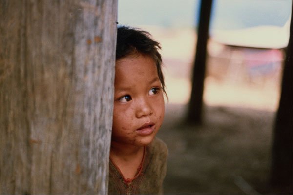 651059 A Karen Boy, North Thailand A4 Photo Print
