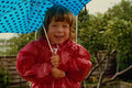 651063 Child With Brolly, Raining A4 Photo Print