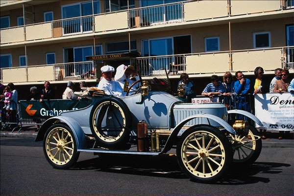 652032 Grey Stanley Steamer Car, 1912 A4 Photo Print