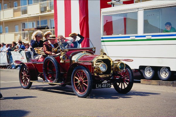 652042 Red Reo 1912, RE Olde A4 Photo Print