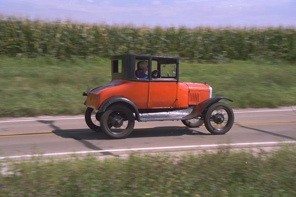 652082 1926 Ford Model T Hardtop A4 Photo Print
