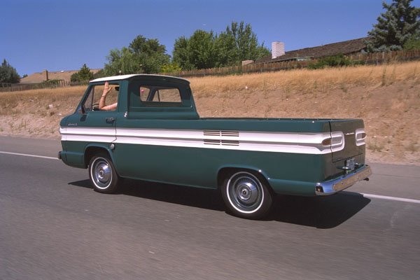 652085 1961 Chevy Convair Pickup A4 Photo Print