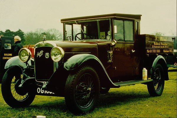 652091 Austin Six Drop side Truck A4 Photo Print