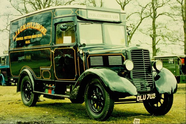 652094 1936 Commer Van A4 Photo Print