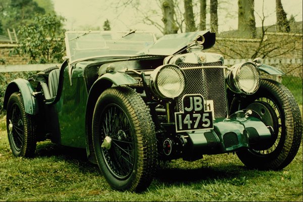 652096 British Racing Green MG Tourer A4 Photo Print
