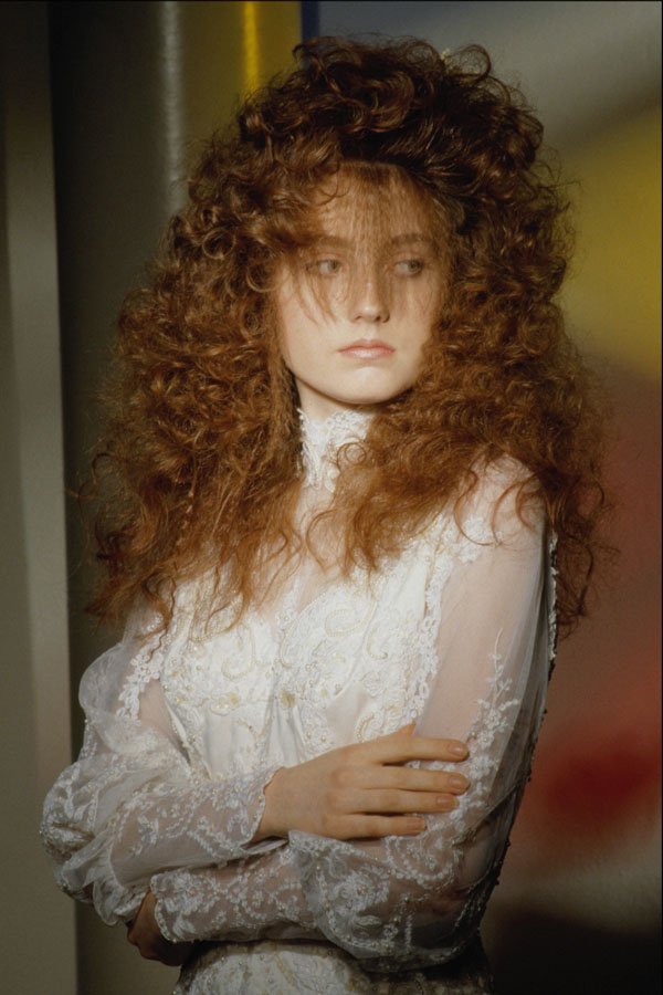 653027 Lizzy In An Avant garde Bridal Style A4 Photo Print