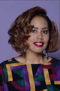 653040 Inverted Bob With A Side Part A4 Photo Print