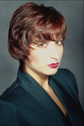 653053 Forward Swept Symmetrical Chin Length Cut A4 Photo Print