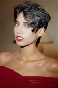 653054 Coiffure For The Dramatic Evening A4 Photo Print
