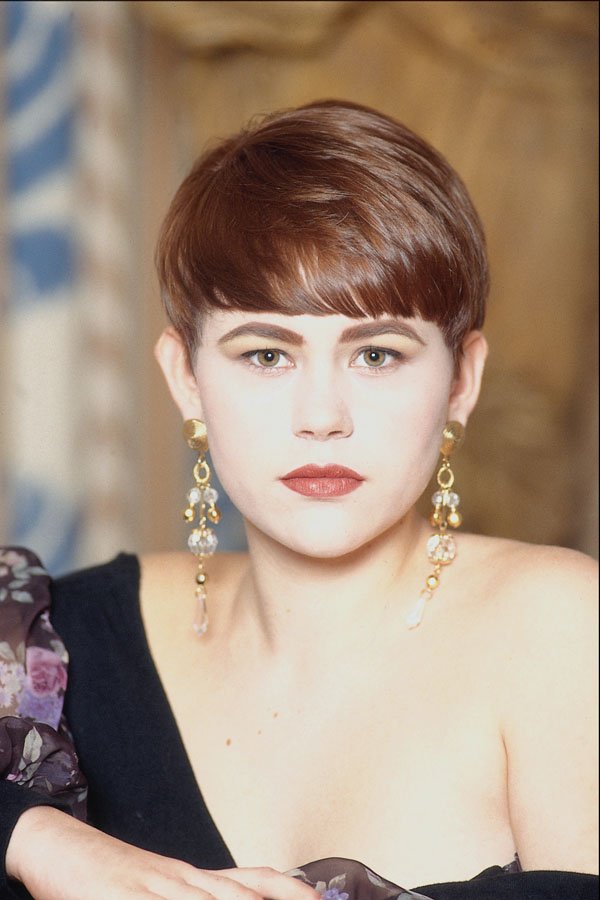 653075 Redhead With Pixie Cut A4 Photo Print