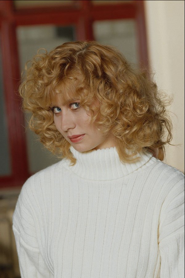 653089 Not Too Shy Blonde A4 Photo Print