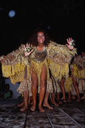 654001 Traditional Dancers Entertaining At Hotel, Colombia A4 Photo Print