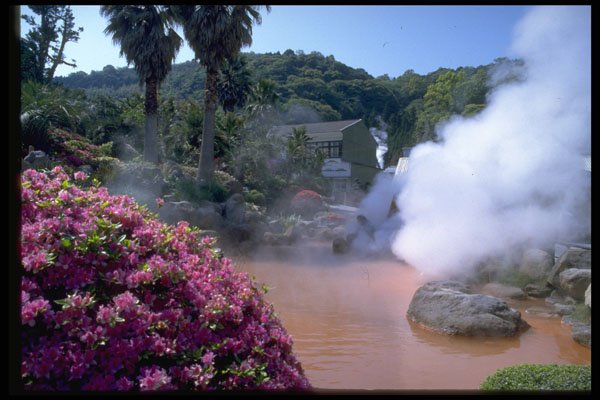 654018 Traditional Mineral Water Bath, Bephu, Japan A4 Photo Print