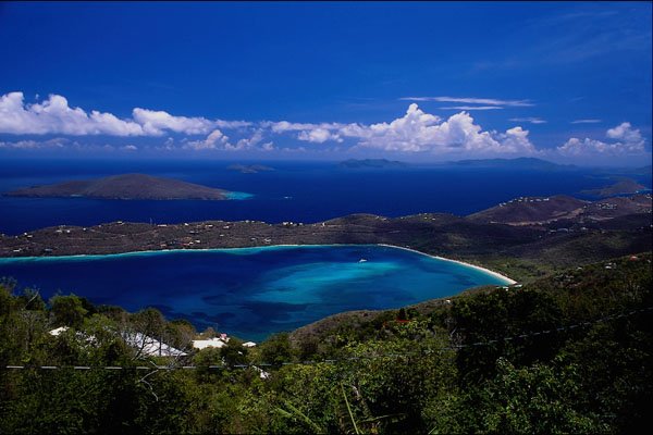 654023 Magens Bay, St. Thomas, U.S. Virgin Islands A4 Photo Print