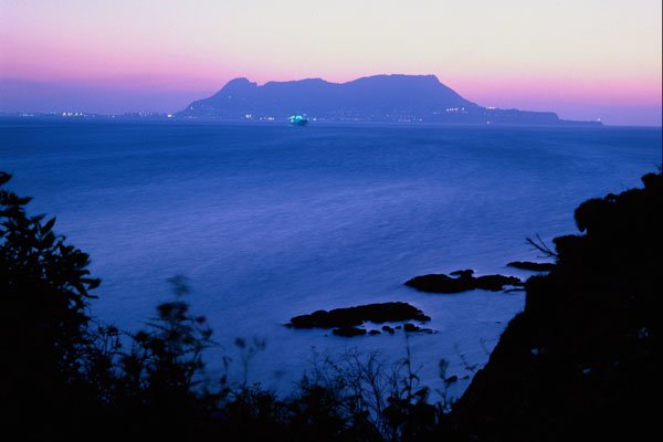 654034 Gibraltar From Getares A4 Photo Print
