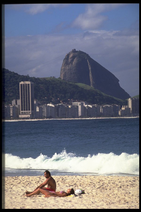 654077 Copacabana, Rio De Janeiro A4 Photo Print