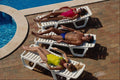 654098 Lounging By The Pool A4 Photo Print