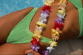 654099 Tropical Bikini Graphic A4 Photo Print