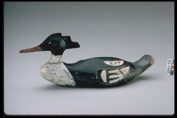 655005 Merganser Hen Decoy, Circa 1925 A4 Photo Print
