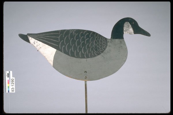 655028 Canada Goose Silhouette, Circa 1950 A4 Photo Print