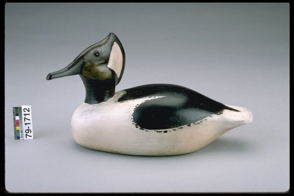 655072 Hooded Merganser Decoy, 1925 1975 A4 Photo Print