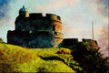 656027 St. Mawes Castle A4 Limited Edition Watercolour Print