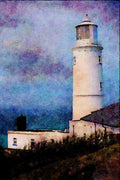 656041 Trevose Head Lighthouse A4 Limited Edition Watercolour Print