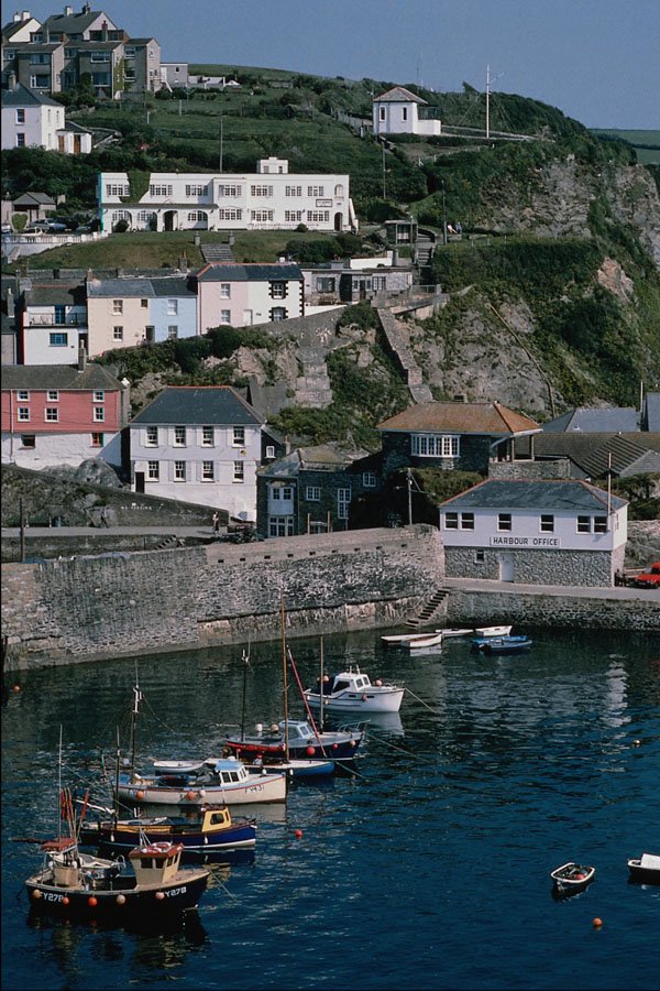 656056 Outer Harbor, Mevagissey A4 Photo Print